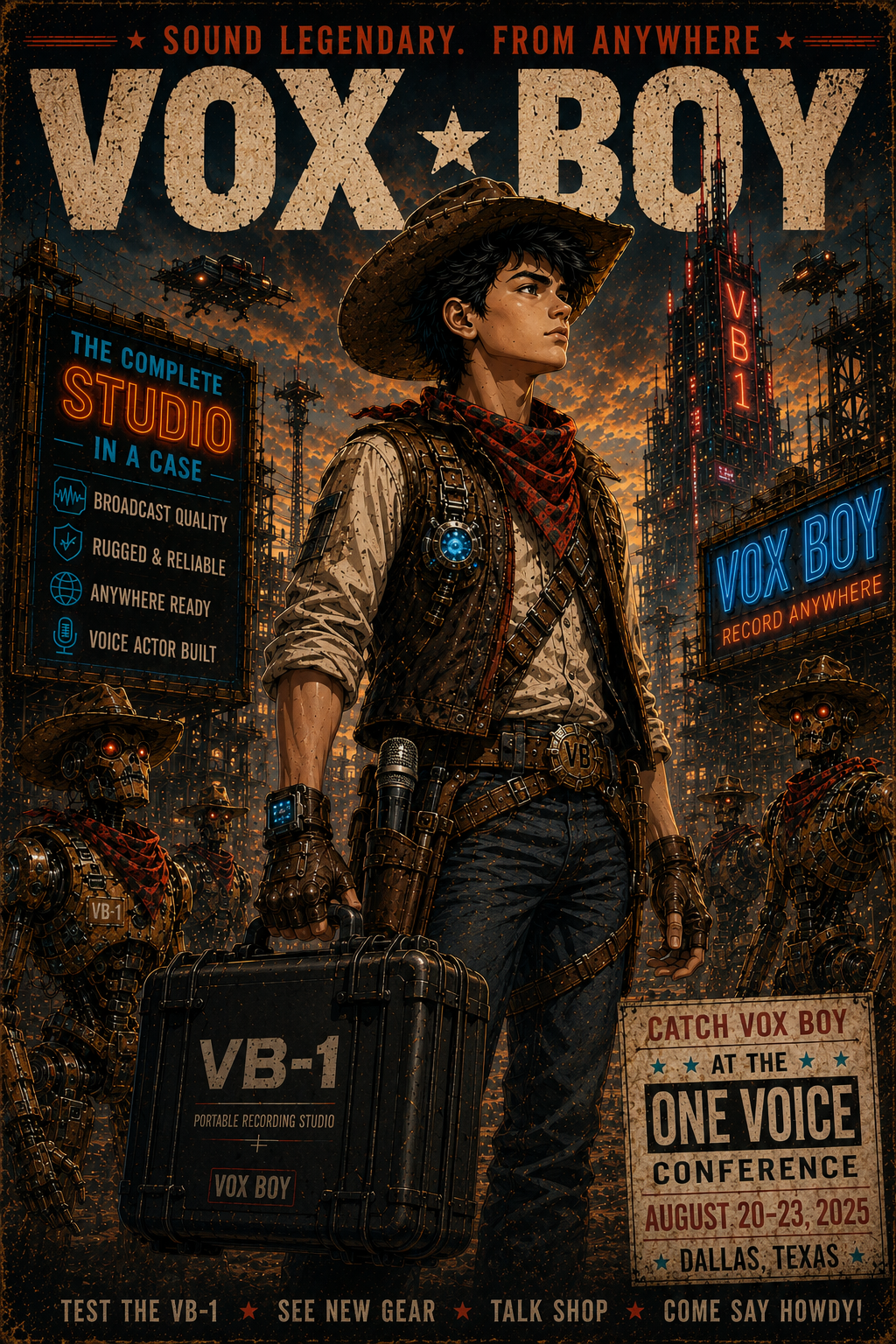 Vox Boy at One Voice Conference USA 2026 — Dallas, August 20–23